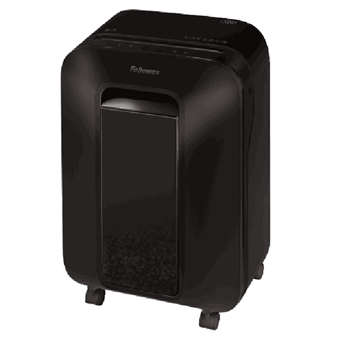 Fellowes Powershred LX201 Micro-Cut Shredder Black