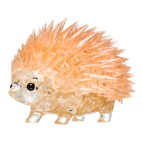 Bepuzzled 3D Hedgehog Glow In The Dark Crystal Puzzle