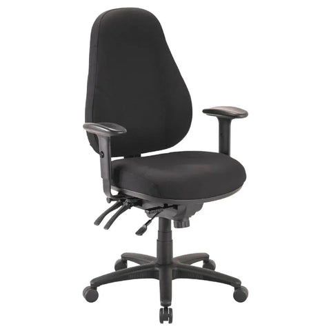 Buro Persona Office Chair Ergonomic Fabric with Arms (Black)