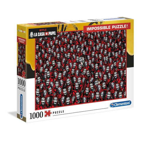Clementoni 1000-Pieces Impossible La Casa De Papel Jigsaw Puzzle