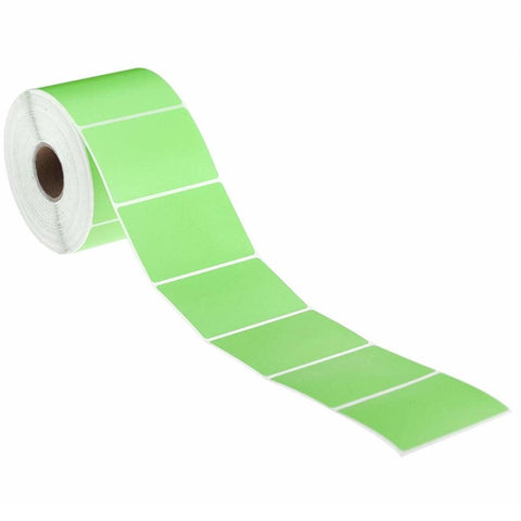 Stock Forms Direct Thermal Labels 100x100mm (Green, 4 Rolls)
