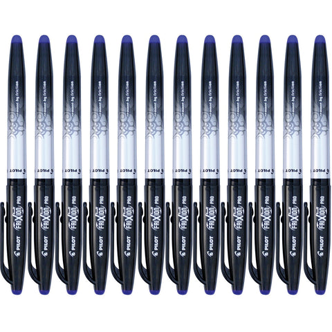 Pilot Frixion Pro Erasable Gel Ink Pen 0.7mm Blue Box 12