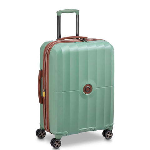 Delsey Carrousel 2 Medium Luggage 67cm Exp - Green