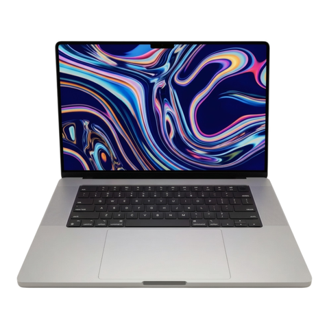Apple MacBook Pro 16" A2485 Silver (2021) M1 Pro 10-core 512GB 32GB RAM [~Refurbished: Very Good]