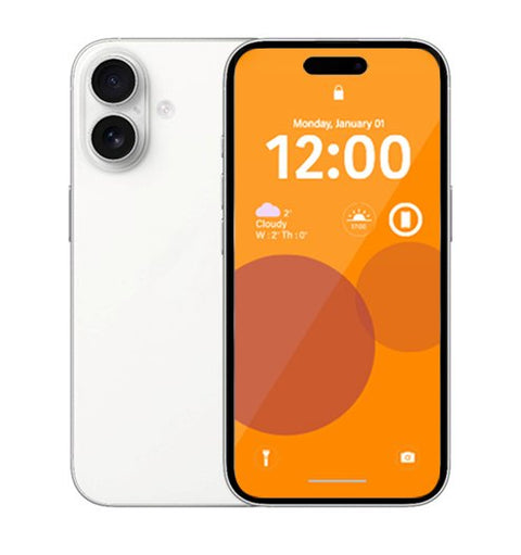 Apple iPhone 16 128GB - White - [*Refurbished: As New condition]