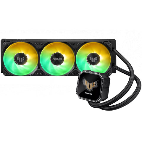 Asus TUF Gaming LC III 360 ARGB LCD AIO Liquid CPU Cooler - Black