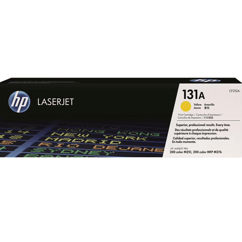 HP 131A Toner Ink Cartridge Yellow CF212A LaserJet Genuine