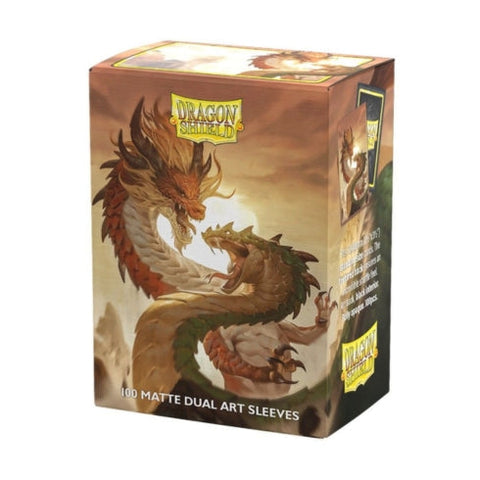 Arcane Tinmen Dragon Shield Matte Dual Art Chinese New Year 2025 Year of the Wood Snake Sleeves