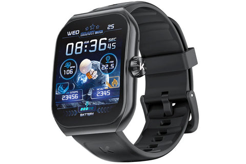 KUMI KU7 Smart Watch - Dark Grey