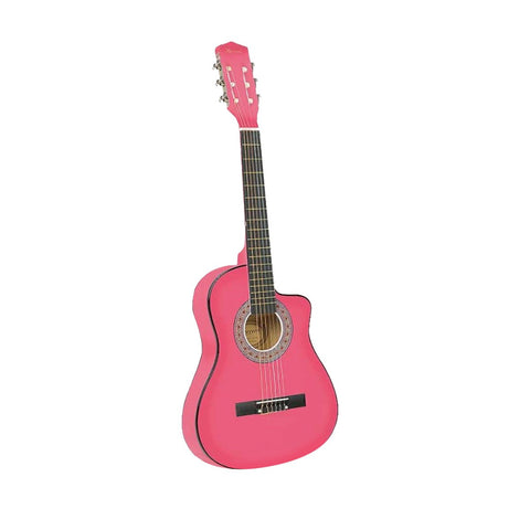 Karrera Childrens Acoustic Guitar Kids (Pink)
