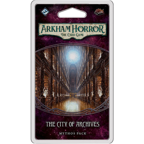 Fantasy Flight Games Arkham Horror LCG - The City of Archives Mythos Pack Game