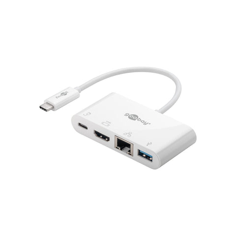 Goobay USB-C to Multiport Adapter (HDMI + Ethernet PD) 3A 60W -