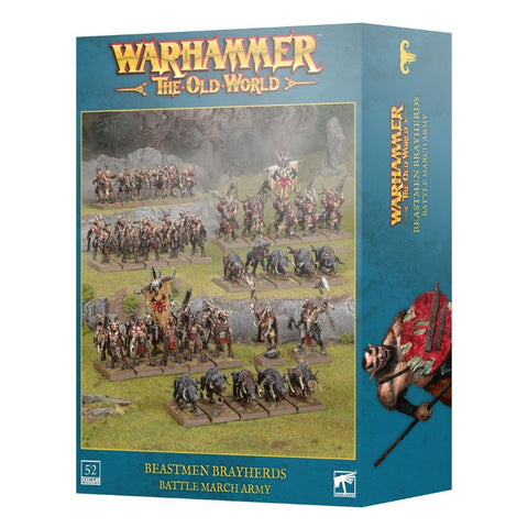 Games Workshop Warhammer The Old World Beastmen Brayherds Battle March Army