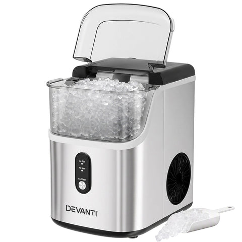 Devanti Ice Maker Machine 15kg Nugget Ice Cube