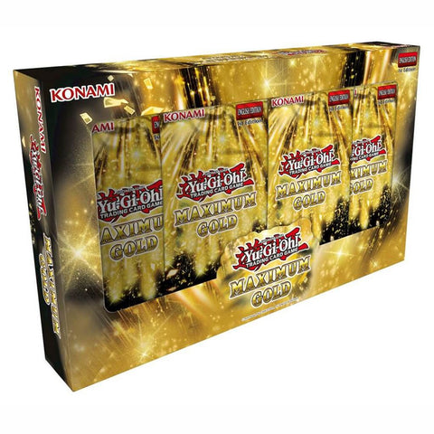 Konami Maximum Gold Box YuGiOh 1st Edition
