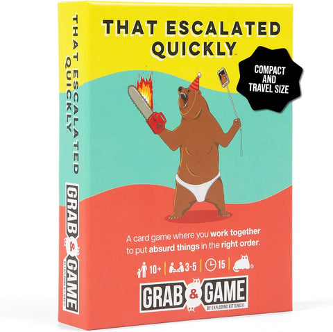 Grab & Game - That Escalated Quickly (By Exploding Kittens)
