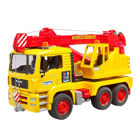 Bruder MAN TGA Crane Truck Toy Model 50 Years Special Edition