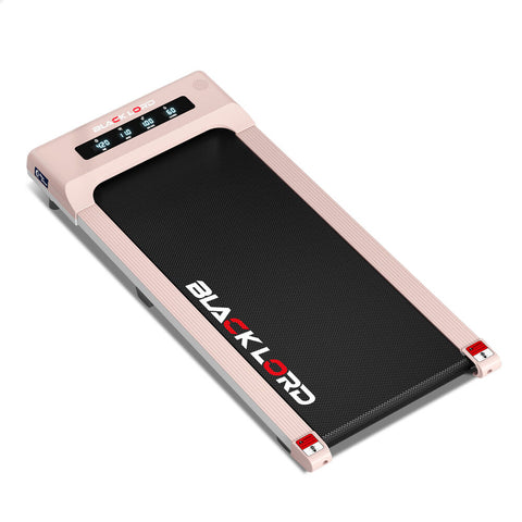 BLACK LORD Treadmill Electric Walking Pad Under Desk Home Gym 40cm Belt (Pink)
