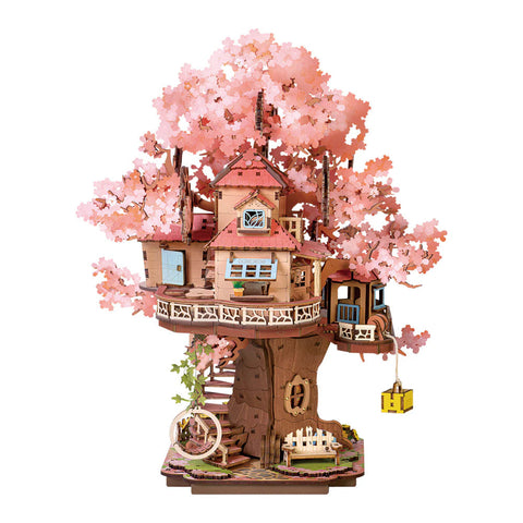 DIY Sakura Tree House