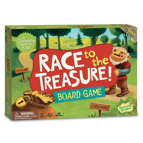 Peaceable Kingdom Race to the Treasure Game