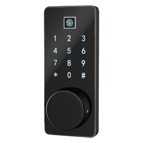 Connect SmartHome Wi-Fi Smart Deadbolt with Fingerprint Access