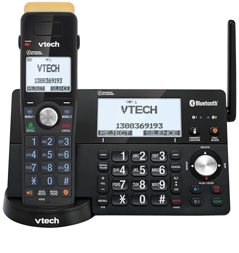 VTech 21250 Super Long Range DECT Cordless Phone with MobileConnect
