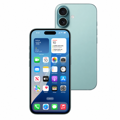 Apple iPhone 16 Plus 128GB (Teal) [~Refurbished: Very good]