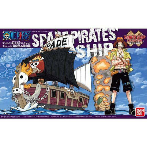 Bandai One Piece Grand Ship Collection Spade Pirates' Ship Model Kit