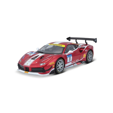 1/24 2017 Ferrari 488 Challenge #11 Racing Diecast Metal Kit