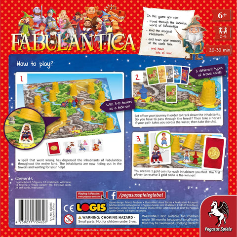Pegasus Spiele Fabulantica Game