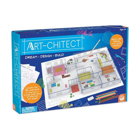Mindware 75pc Art-Chitect Architecture Design Kit
