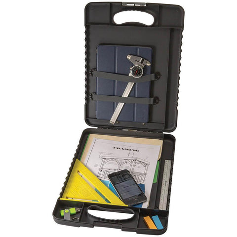 Marbig Heavy Duty Tablet Storage Clipboard Charcoal