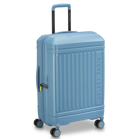 Delsey Lutece Lightweight EXP Medium Suitcase - Blue