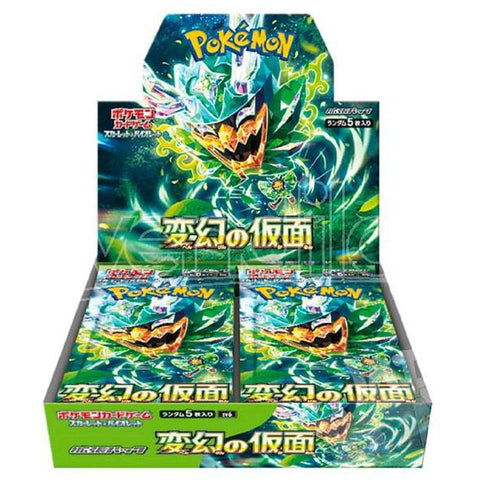 Japanese Pokemon Pokemon TCG sv6 Mask of Change Twilight Masquerade Booster Box Japanese