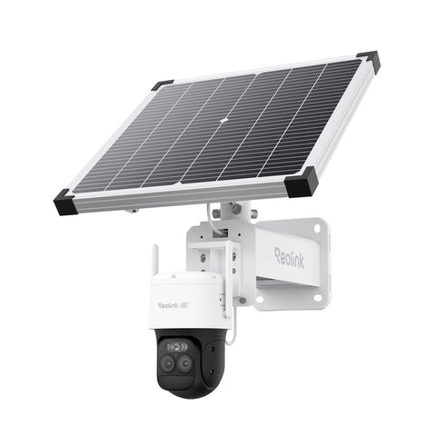 Reolink TrackMix LTE Plus 2 +Solar Panel 4G LTE PTZ Battery Dual-Lens Security Camera