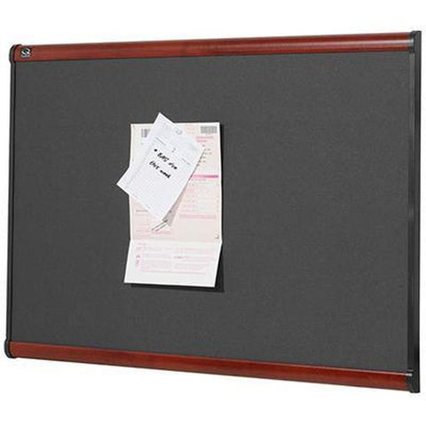 Quartet Prestige Fabric Board 1200x900mm Grey Diamond