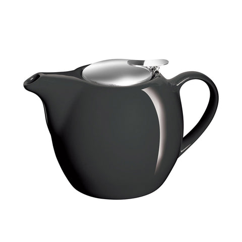 Avanti Camelia Ceramic Teapot 500Ml - Black | Camelia