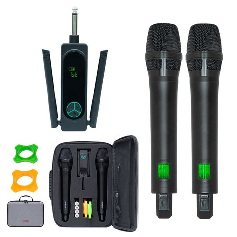 Soncamedia Mi-30x Wireless Microphone System | Bluetooth and DSP Effects