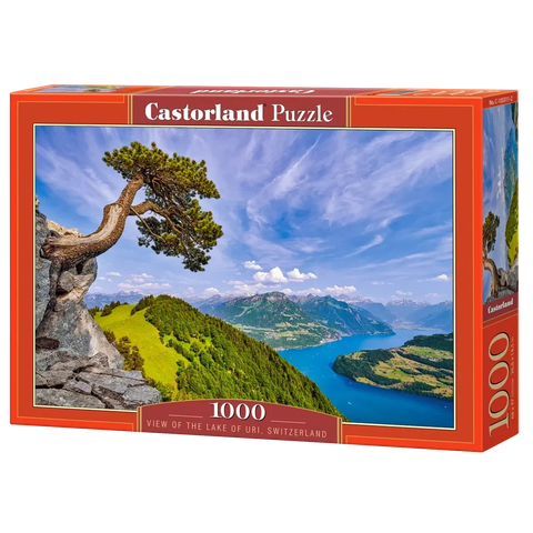 Castorland 1000-Pieces View of The Lake of Uri Switzerland Puzzle