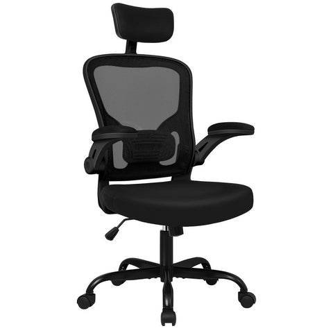 ALFORDSON Mesh Office Chair Executive Fabric Computer Seat Tilt (Black)