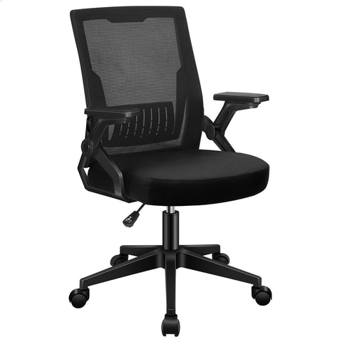 ALFORDSON Mesh Office Chair Executive Computer Fabric Seat Work (Black)