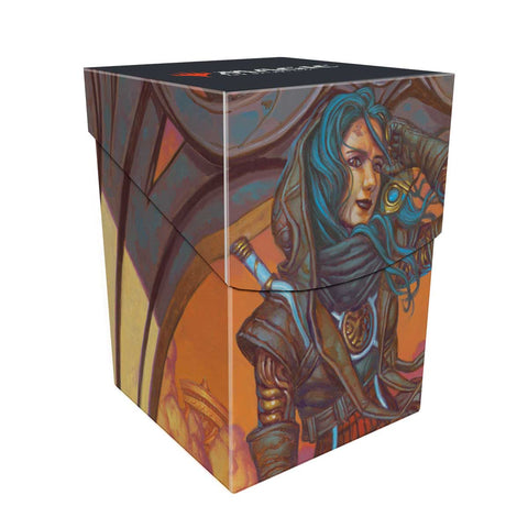 Ultra Pro: UP38669 MTG 2025 Aetherdrift 100+ Deck Box Borderless Racer 1 for MtG Cards