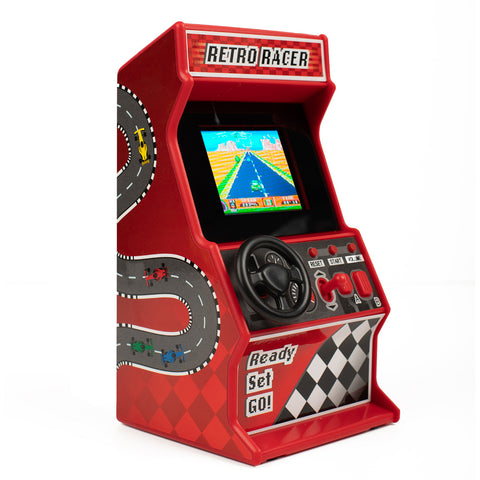 Thumbs Up 30-Games Arcade Retro Classic Racing Mini Machine Kids Console