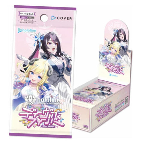 Bushiroad hololive OFFICIAL CARD GAME JPN hBP07 Diva Fever Booster Box Japanese