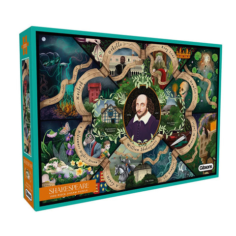 Gibsons 1000pc Shakespeare Puzzle