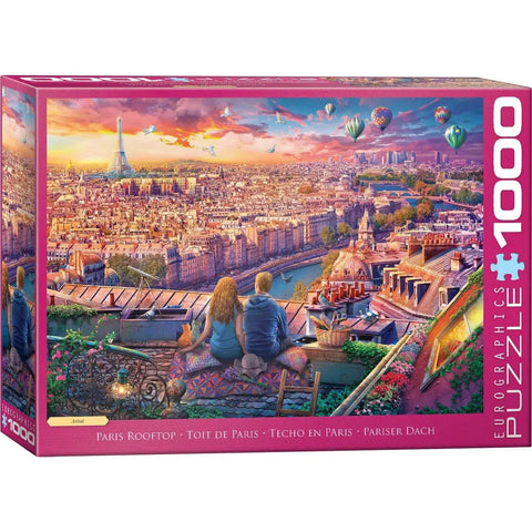 Eurographics 1000-Pieces Paris Rooftop Puzzle
