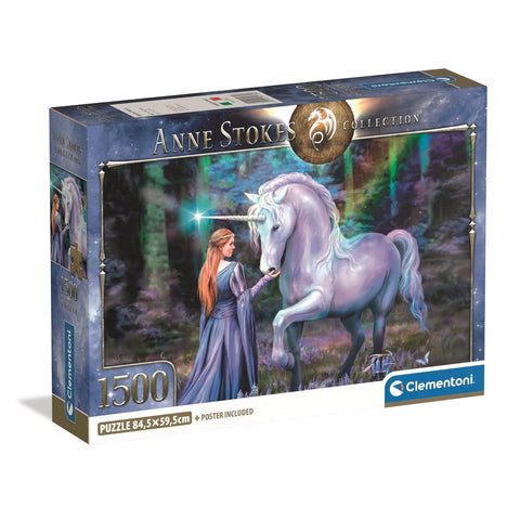 Clementoni Puzzle Anne Stokes Bluebell Wood 1,500 Pieces