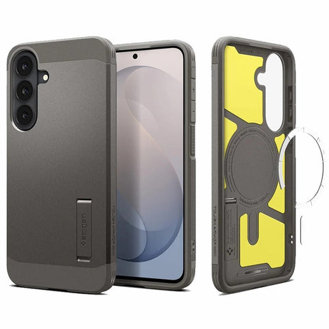 SPIGEN Tough Armor MagSafe Case for Galaxy S26 FE (Gunmetal)