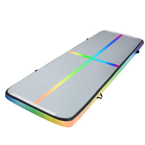 Everfit 3M Air Track Gymnastics Tumbling Exercise Cheerleading Mat Inflatable (Multiple Colour)