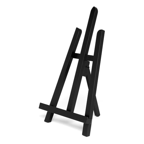 Jasart Tabletop Painting Colour Easel Drawing Canvas Holder Stand 29x40cm Black